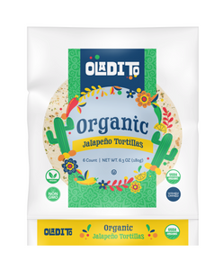 Organic Jalapeño Tortillas