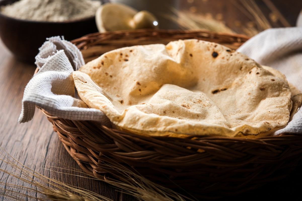 Phulka Roti | Chapatis | Indian Chapatis | Uncooked Chapati | Bread ...